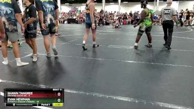 215 lbs Round 4 (6 Team) - Evan Newman, EsteBoyz Shadow Strikers vs Shawn Tangree, Orchard South WC