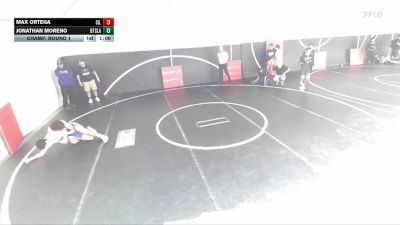 126 lbs Champ. Round 1 - Jonathan Moreno, Beat The Streets Los Angeles vs Max Ortega, Silverado