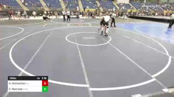 182 lbs Quarterfinal - Hunter Richardson, All American Training Center vs Cole Manrose, Kansas Good Guys