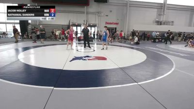120 lbs Quarters - Jacob Holley, Massa vs Nathanial Sanders, Red Cobra Wrestling Academy