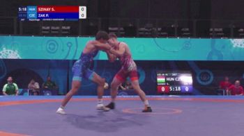 82 kg Repechage - Szabolcs Szinay, Hungary vs Petr Zak, Czechia