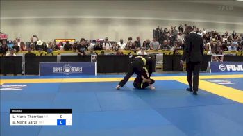 Lola Marie Thornton vs Brooklynn Marie Garza 2024 IBJJF Jiu-Jitsu CON International