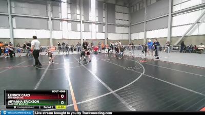 48-49 lbs Round 2 - Aryanna Erickson, Basement Boys WC vs Lennox Caro, Mat Demon WC