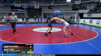 1A-4A 145 Cons. Semi - Ayden Van Hoose, Saks Sr vs Brody Pugh, Prattville Christian Academy