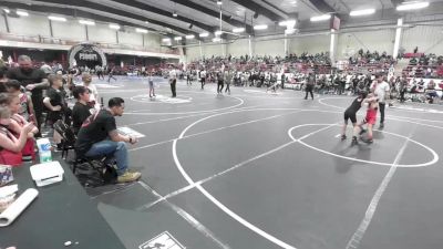 54 lbs Consi Of 4 - Julianna Albo, Durango WC vs Mikayla Knight, Saguache Wolves