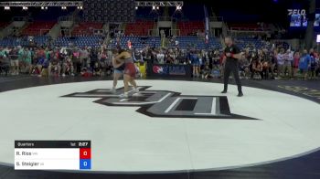 152 lbs Quarters - Ruby Rios, Washington vs Stella Steigler, Virginia