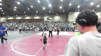 42 lbs Quarterfinal - Lincoln Cokinos, Mattime vs Hugo Rodriguez, Salem Elite