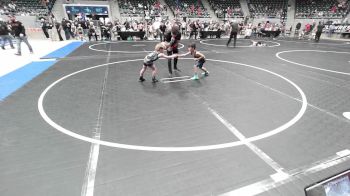 55 lbs Semifinal - Colt Topping, Smith Wrestling Academy vs Everett Luxton, Bartlesville Wrestling Club