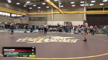 197 lbs 1st Place Match - Doug Byrne, Baldwin Wallace vs Stephen Andryc, Case Western Reserve
