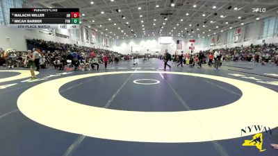 70 lbs 5th Place Match - Malachi Miller, Anarchy Wrestling vs Micah Barber, Falconer Youth Wrestling