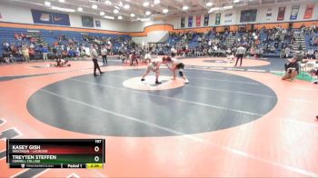 197 lbs Quarterfinal - Treyten Steffen, Cornell College vs Kasey Gish, Wisconsin - Lacrosse