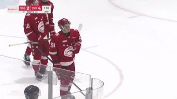 NHL Draft Prospect Noah Laus Goal (9) | 2026 Saginaw Spirit vs Soo Greyhounds | Oct 28
