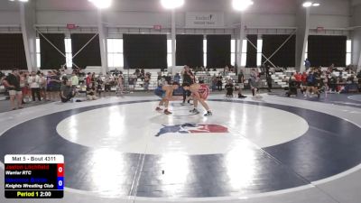 190 lbs Semis - Jaxton Litchfield, Warrior RTC vs Maximus Baxter, Knights Wrestling Club