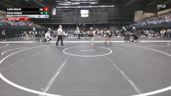 157 lbs Cons. Round 1 - Cade Braun, Northwestern (Iowa) vs Devin Weber, Grand View (Iowa)