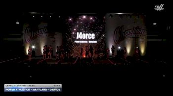 Power Athletics - Maryland - J4orce [2025 L4 Junior - Flex Day 1] 2025 Champion Cheer and Dance Grand Nationals