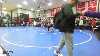 144 lbs Round Of 32 - Nathan Mendinghall, Checotah vs Merik Hunter, Rogers High School Boys