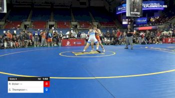 220 lbs Cons 4 - Riley Ucker, Ohio vs Chase Thompson, Florida