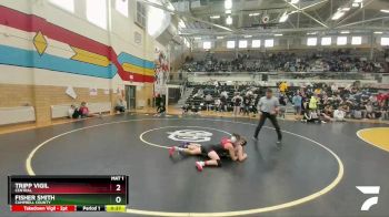 126 lbs Cons. Round 3 - Fisher Smith, Campbell County vs Tripp Vigil, Central