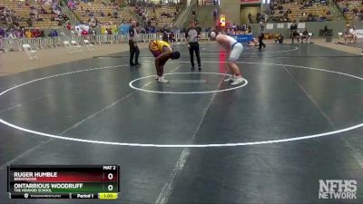 AA 285 lbs Cons. Round 2 - Ruger Humble, Brentwood vs Ontarrious Woodruff, The Howard School