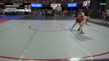 113 lbs Cons. Round 3 - Landon Doyle, Ennis Wrestling Club vs Connor McKnight, Billings Wrestling Club