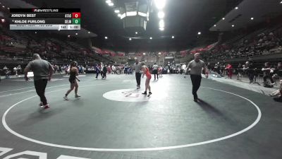 135 lbs Consi Of 8 #2 - Jordyn Best, Atascadero vs Khloe Furlong, Selma