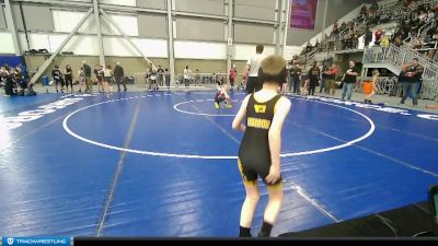 63 lbs Champ. Round 1 - Ryker Johnson, Eastern Oregon Elite vs Cooper Wilson, Kalispell WC