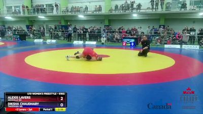 61kg Quarterfinal - Alexis Lavers, Sackville WC vs Diksha Chaudhary, Takedown WA