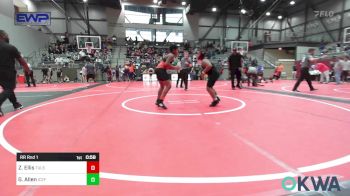 105-112HWT lbs Rr Rnd 1 - Zion Ellis, Tulsa North Mabee Stampede vs Greggory Allen, ICEFIGHTER U