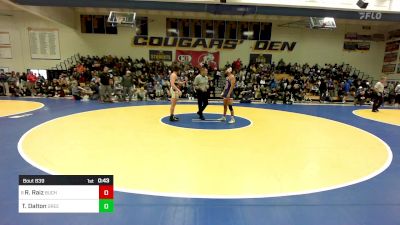 141 lbs Consi Of 8 #2 - Regino Raiz, Buchanan vs Thomas Dalton, Green River (WY)