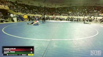 5A-120 lbs Semifinal - Daniel Prior, Noble vs Canon Acklin, Collinsville