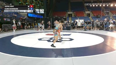 106 lbs Cons. Rd Of 32 - Gavin Light, Oklahoma vs Cline Schumann, Arkansas