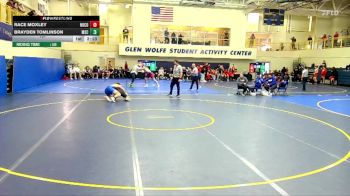 197 lbs Round 1 (6 Team) - Brayden Tomlinson, Murray State vs Race Moxley, Northwest College