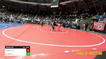 80 lbs Round Of 16 - Paxton Terry, Nebraska Boyz vs Gavin Brent, Simmons Academy Of Wrestling