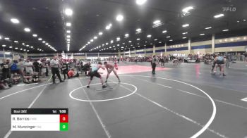 190 lbs Semifinal - Ryan Barrios, Threshold WC vs Maximus Munzinger, The 300