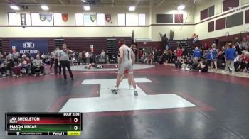 150 lbs 3rd Place Match - Mason Lucas, Carlisle vs Jax Shekleton, NH/TV