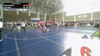 76 lbs Cons. Round 2 - Cato Iorg, Northside Wrestling Club vs Deacon Miles, Northside Wrestling Club