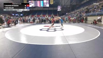 144 lbs Cons. Semis - Haakon Peterson, WI vs Jake Miller, OK