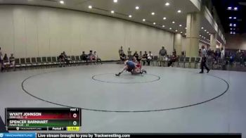 132 lbs Round 2 (8 Team) - Spencer Barnhart, MAWA Blue vs Wyatt Johnson, Iowa Gold