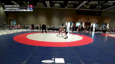 81 lbs Champ. Round 2 - Savannah Phelan, FL vs Sascha Trujillo, GA