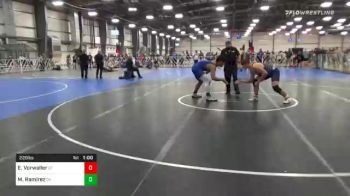 220 lbs Consolation - Ethan Vorwaller, UT vs Makaveli Ramirez, OK