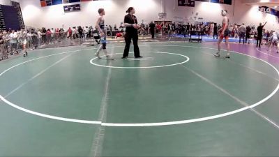126 lbs Champ. Round 2 - Ryan O`keefe, Virginia Team Predator vs Brysyn Gardner, Noke Wrestling RTC