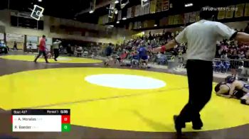 152 lbs Cons. Round 3 - Adrian Morales, Valley View Hs vs Robert Baeder, Dana Hills