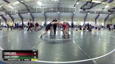 165 lbs Cons. Round 2 - Chase Leech, Unattached-Indiana vs Colin Campbell, Davenport University