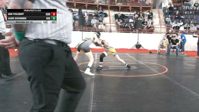 95_B lbs Round Of 32 - Ian Vought, Derry Area vs Jase Dohmen, Kiski Area