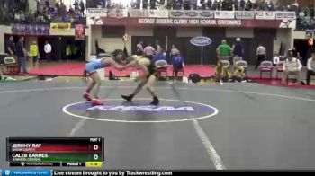 132 lbs Champ. Round 1 - Jeremy Ray, Union County vs Caleb Barnes, Johnson Central
