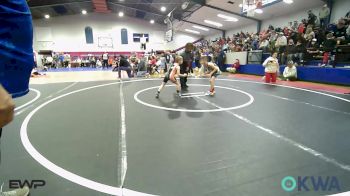 52 lbs 5th Place - Cannon Francis, Team Tulsa Wrestling Club vs Caliber Forsythe, R.A.W.