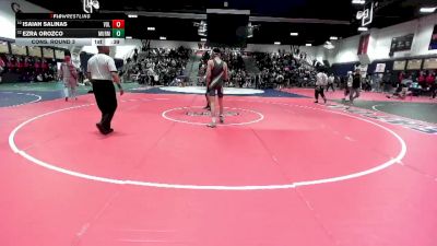 126 lbs Cons. Round 3 - Ezra Orozco, Murrieta Mesa vs Isaiah Salinas, Vista Del Lago