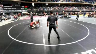 5A 126 lbs 5th Place Match - Mohamed Farah, Colleyville Heritage vs Aiden Baker, Mission Sharyland