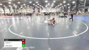 145 lbs Consi Of 64 #2 - Tres Schuft, TN vs Justyce Dale Mercado, HI