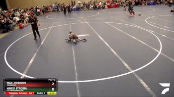 42-45 lbs Cons. Round 1 - Nikko Stroebl, CP Takedown Club vs Max Johnson, Minnesota